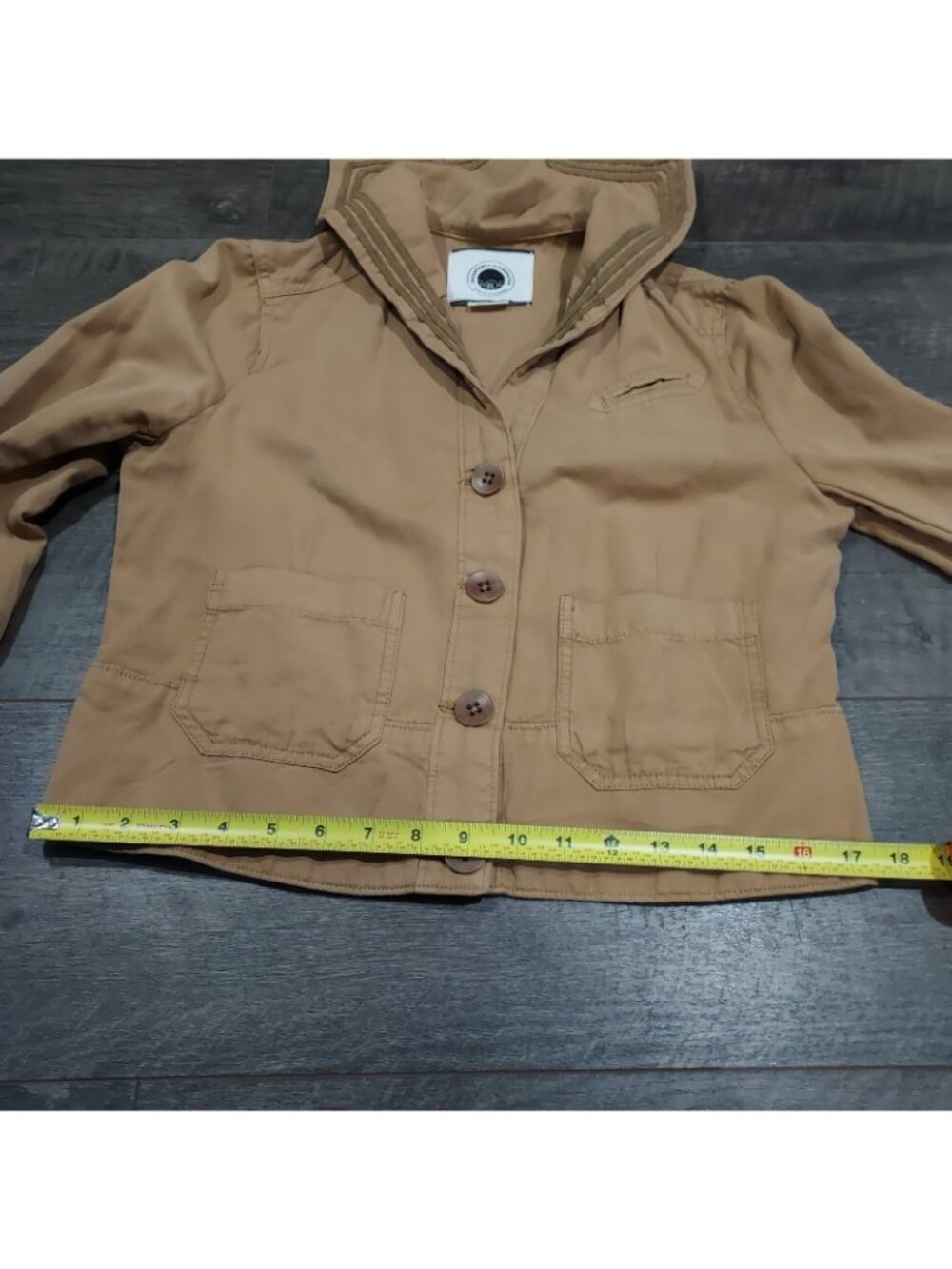 Daughters Of The Revolution Sailor Jacket Tan Military Women USA 4 - Picture 11 of 16